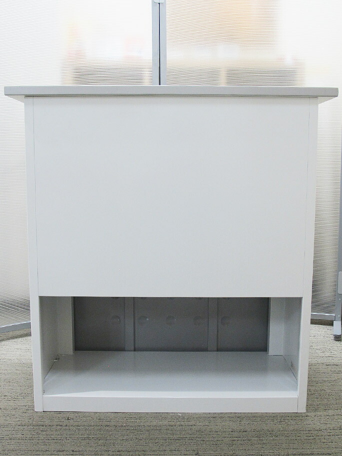 LION カウンター ハイカウンター 受付台 演台 インフォメーションカウンター 受付カウンター W900 D450 H950 受け付けカウンター 窓口カウンター 案内台 案内カウンター オフィス用カウンター 事務用カウンター 無人カウンター ライオン事務器【中古オフィス家具】【中古】 - 画像 (5)