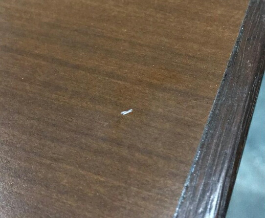 幅1800 木製 役員デスク 両袖デスク 鍵付き オカムラ DX-2【中古】 - 画像 (4)