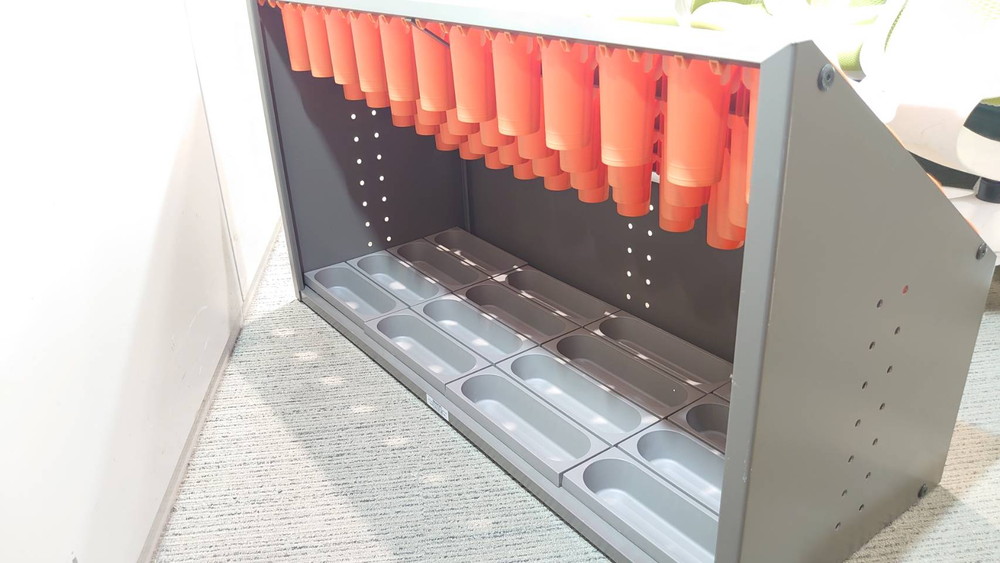 【中古】傘立て アンブレラホルダー アンブレララック 48本立 - 画像 (2)