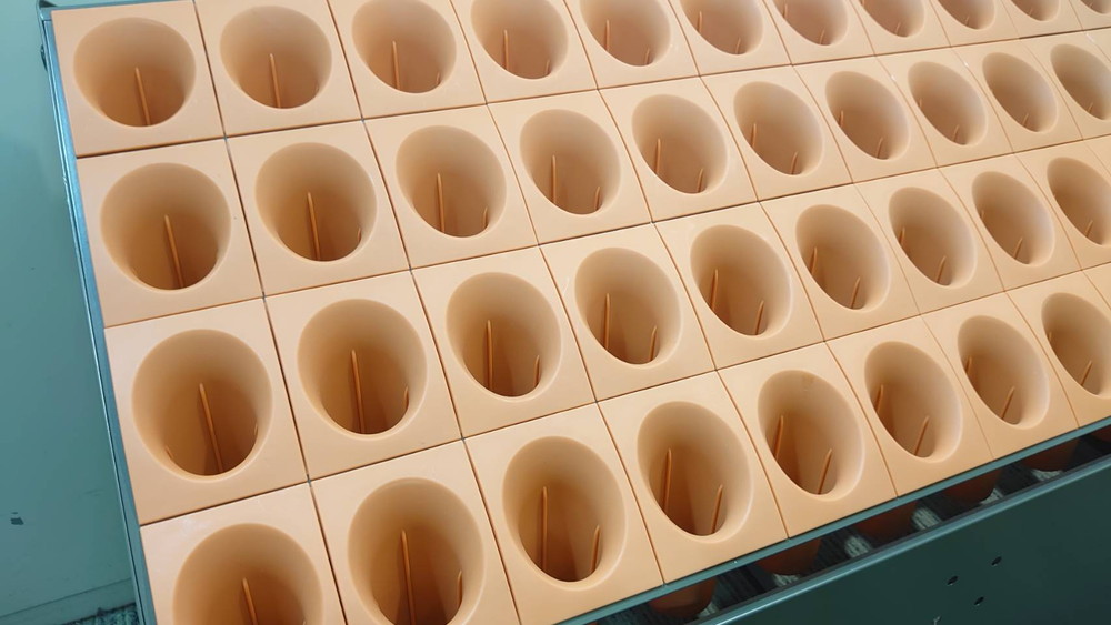 【中古】傘立て アンブレラホルダー アンブレララック 48本立 - 画像 (3)