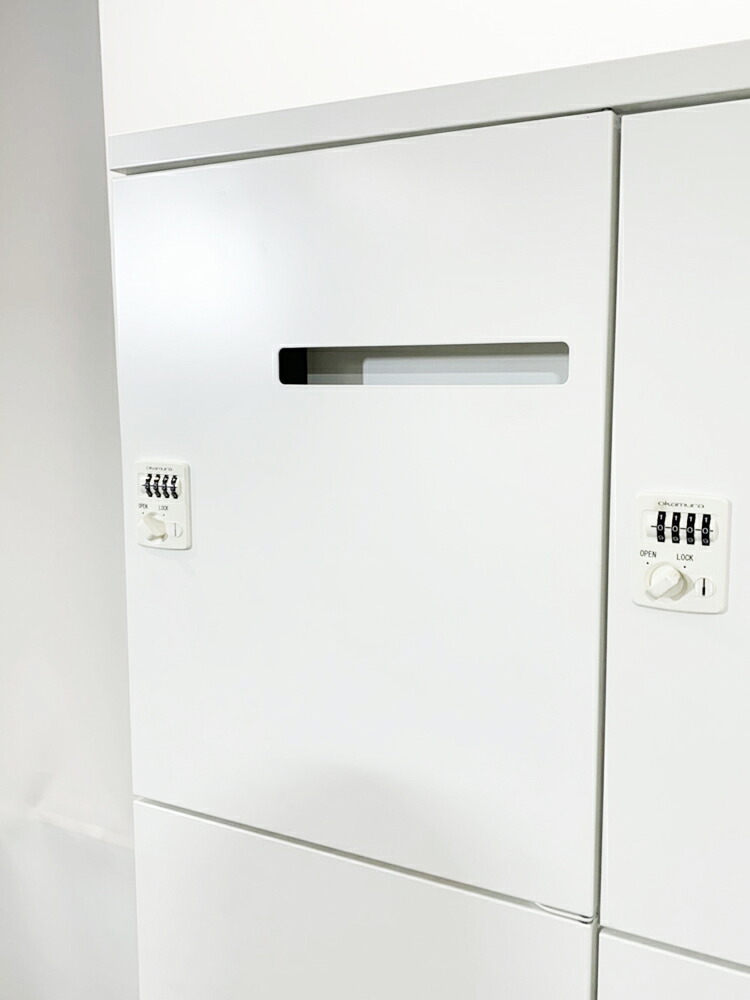 【中古】6人用 パーソナルロッカー 2列3段 投函口付き オカムラ レクトライン 国産 - 画像 (4)