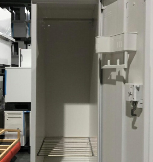 【中古】6人用 オフィスロッカー 更衣ロッカー IC錠 - 画像 (2)