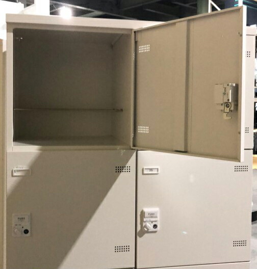 【中古】8人用 オフィスロッカー スチールロッカー 更衣ロッカー 貴重品ロッカー - 画像 (2)