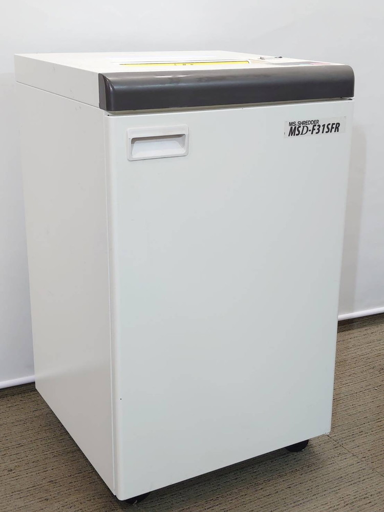 【送料無料】 シュレッダー 電動シュレッダー オフィスシュレッダー MSシュレッダー 明光商会 MSD-F31SF スパイラルカット 業務用シュレッダー 細断機 個人情報保護 機密保持 オフィス機器 【中古オフィス家具】 【中古】 - 画像 (2)