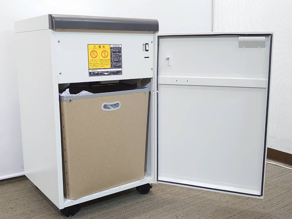 【送料無料】 シュレッダー 電動シュレッダー オフィスシュレッダー MSシュレッダー 明光商会 MSD-F31SF スパイラルカット 業務用シュレッダー 細断機 個人情報保護 機密保持 オフィス機器 【中古オフィス家具】 【中古】 - 画像 (3)