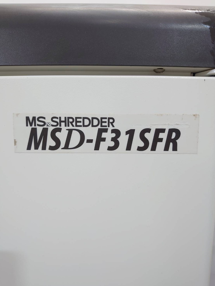 【送料無料】 シュレッダー 電動シュレッダー オフィスシュレッダー MSシュレッダー 明光商会 MSD-F31SF スパイラルカット 業務用シュレッダー 細断機 個人情報保護 機密保持 オフィス機器 【中古オフィス家具】 【中古】 - 画像 (8)