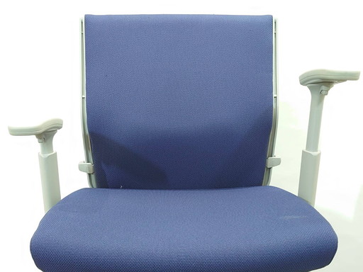 【中古・送料無料 地域限定】岡村製作所 ワークチェア10脚セット ひじ付き オカムラ エスクード - 画像 (9)