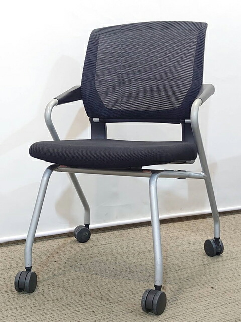 【中古・送料無料・東京地区限定】会議チェア お得な10脚セット KOKUYO - 画像 (3)