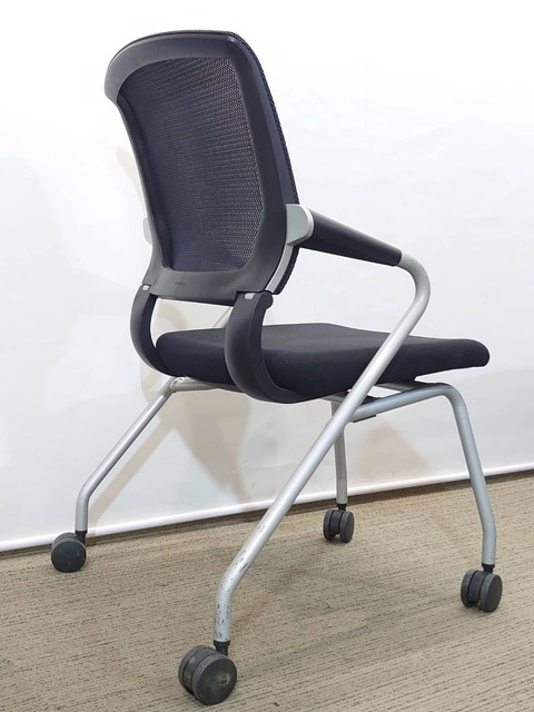 【中古・送料無料・東京地区限定】会議チェア お得な10脚セット KOKUYO - 画像 (4)
