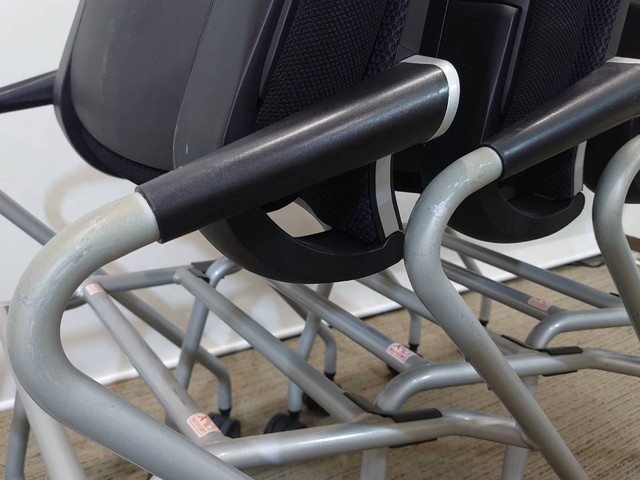 【中古・送料無料・東京地区限定】会議チェア お得な10脚セット KOKUYO - 画像 (9)