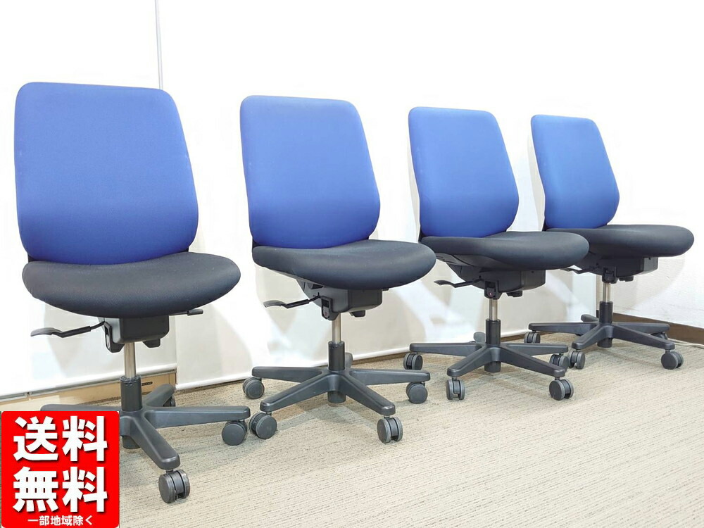 【中古・送料無料 地域限定】10脚セット ITOKI トルテ 国産 オフィスチェア - 画像 (2)