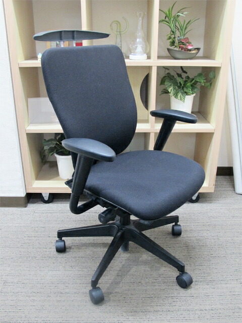 【中古・国産】イトーキ プラオ PRAO オフィスチェア 可動肘付き - 画像 (3)