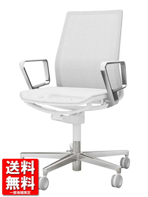 【中古・展示品・新古品】オフィスチェア エグゼクティブチェア 肘付き FABRE 国産