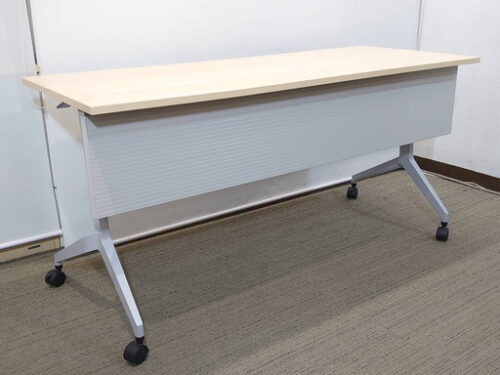 【中古】幅1500 折りたたみ会議テーブル ウチダ パラグラフシリーズ