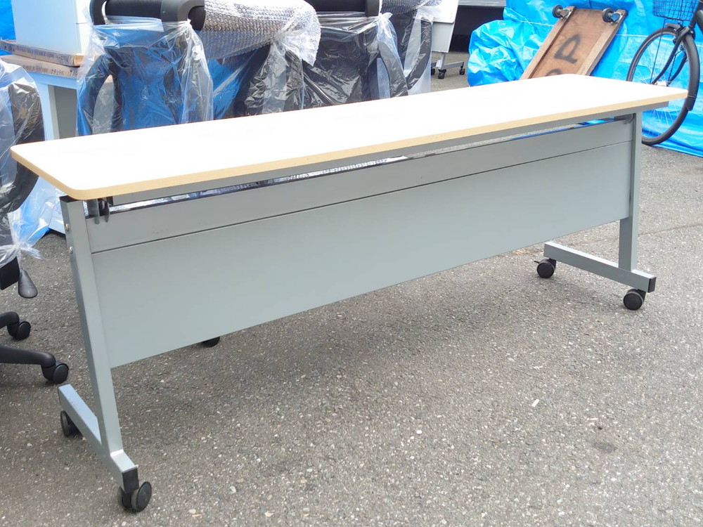 【中古】幅1800 スタックテーブル 折りたたみテーブル