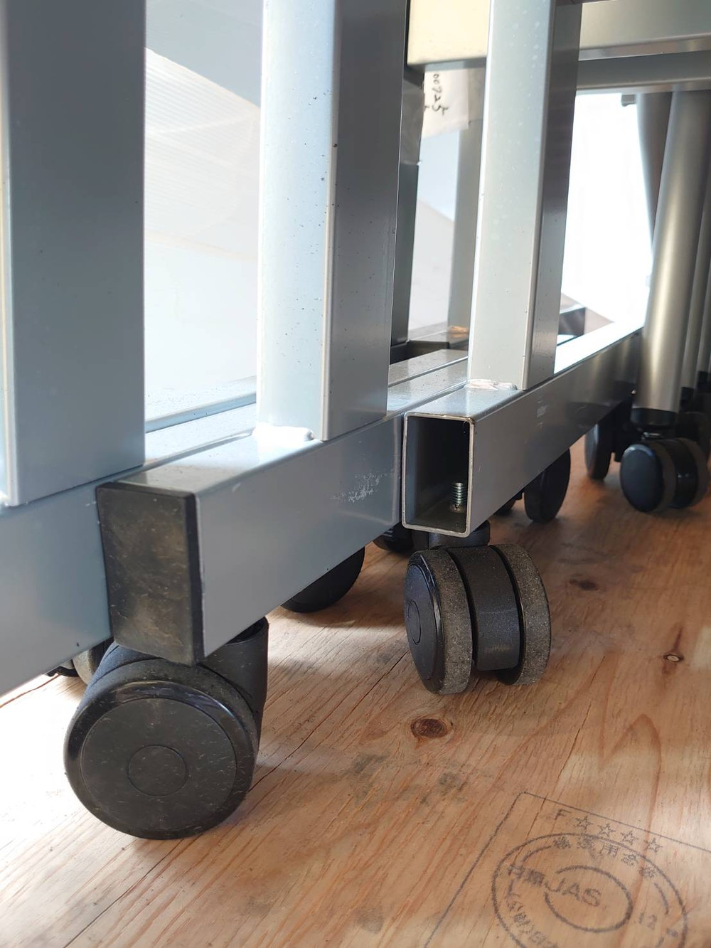 【中古】幅1800 スタックテーブル 折りたたみテーブル - 画像 (7)