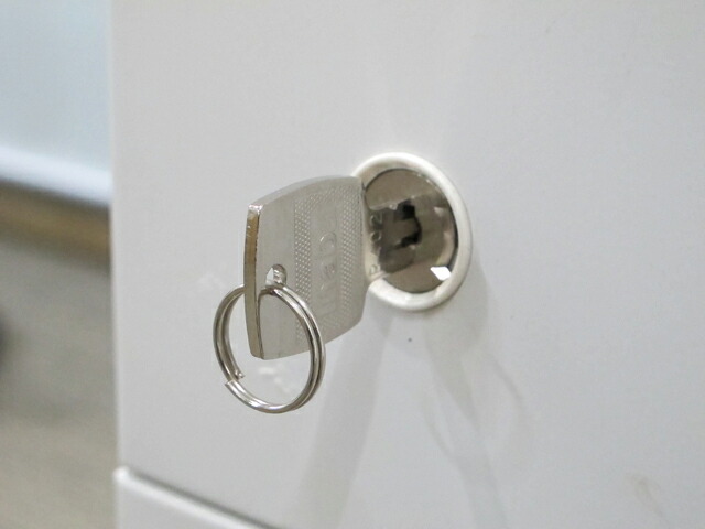 【中古・法人限定送料無料】イナバ 国産 3段ワゴン サイドワゴン - 画像 (4)