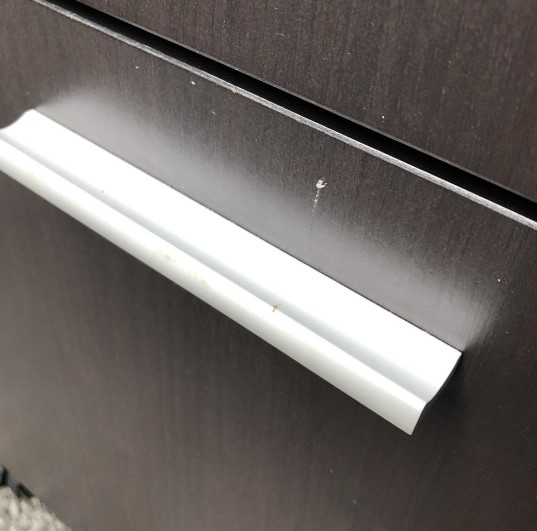 【中古・送料無料 東京地区限定】役員家具4点セット S370シリーズ - 画像 (8)