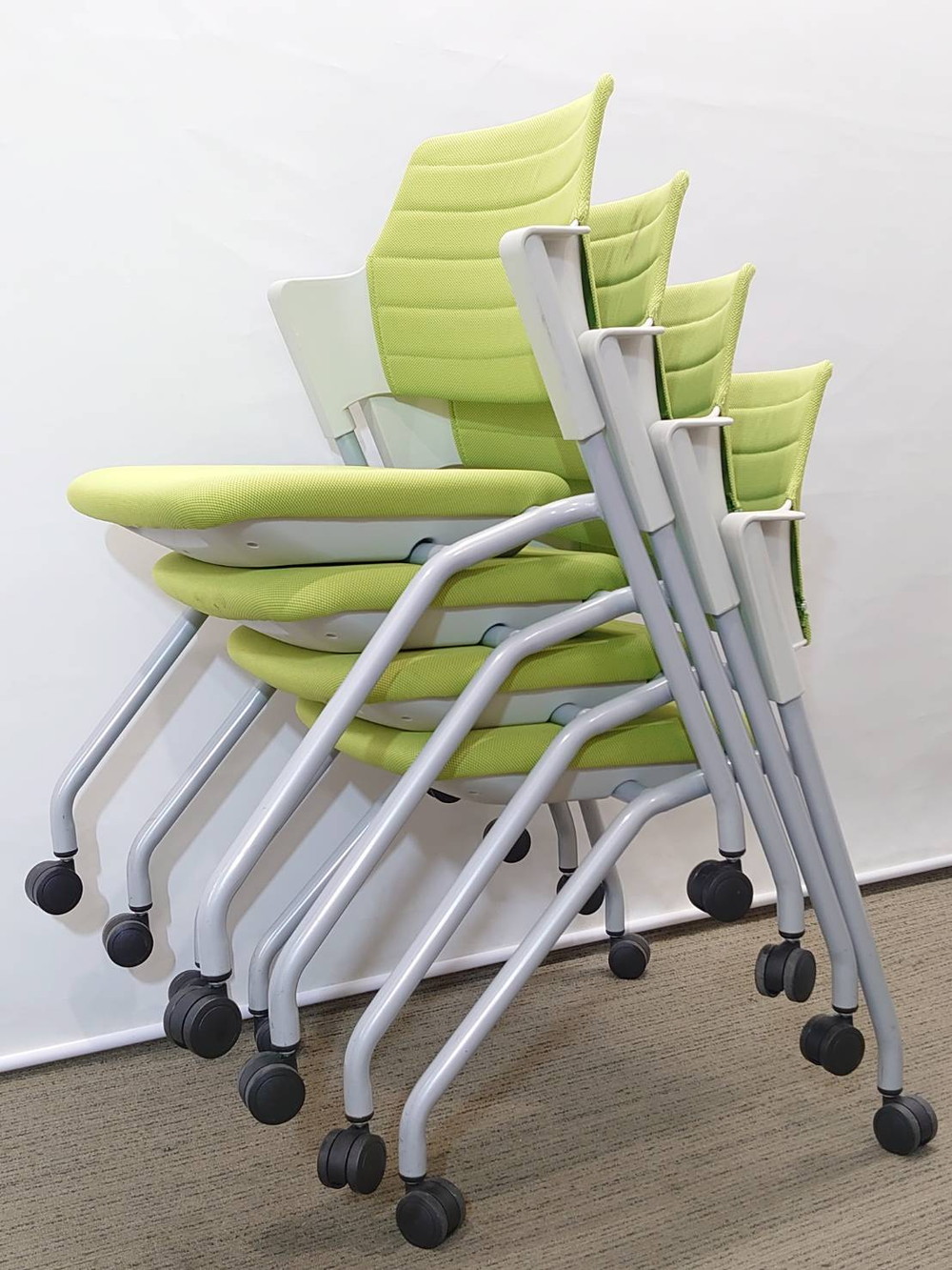 【新品テーブル】【中古チェア】4人用 会議セット - 画像 (11)