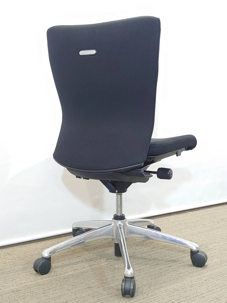 【送料無料 地域限定】4脚セット オフィスチェア デスクチェア 事務チェア キャスターチェア 事務イス ワークチェア PCチェア オカムラ 岡村製作所 フィーゴ Feego 国産 【中古】 - 画像 (4)