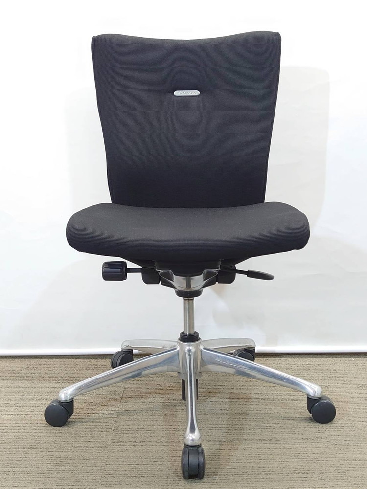 【送料無料 地域限定】4脚セット オフィスチェア デスクチェア 事務チェア キャスターチェア 事務イス ワークチェア PCチェア オカムラ 岡村製作所 フィーゴ Feego 国産 【中古】 - 画像 (5)