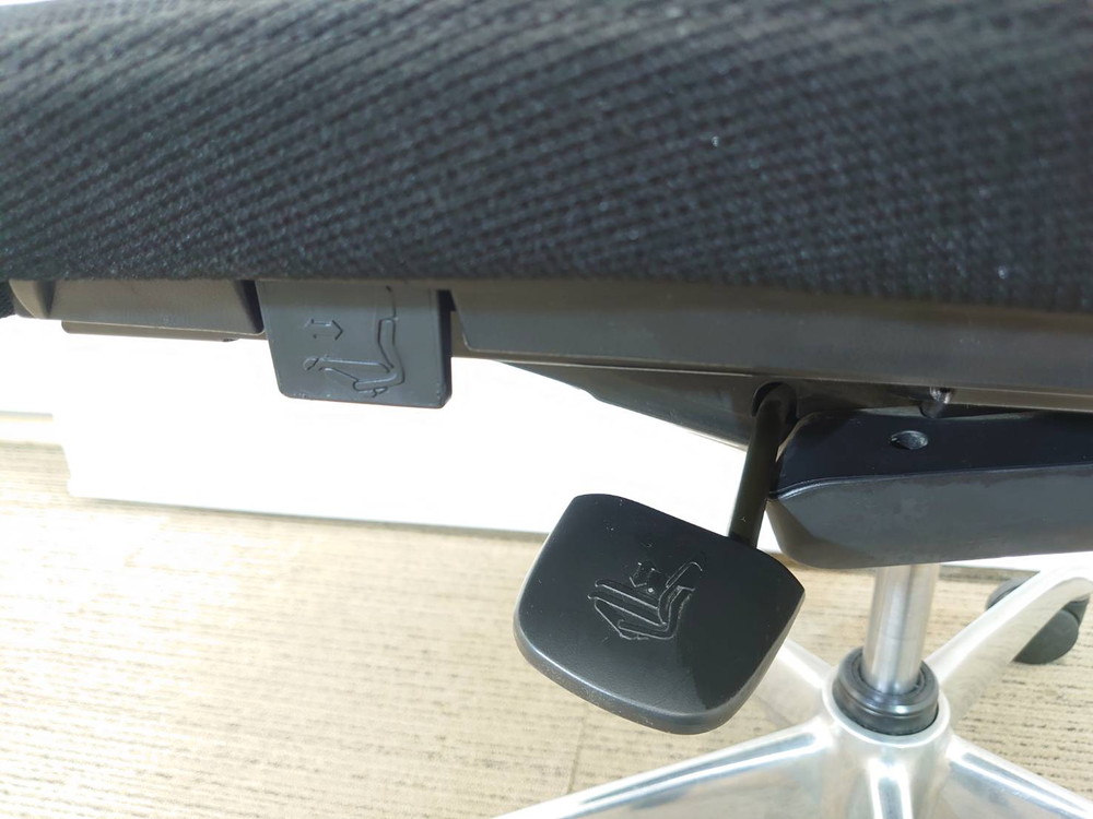 【送料無料 地域限定】4脚セット オフィスチェア デスクチェア 事務チェア キャスターチェア 事務イス ワークチェア PCチェア オカムラ 岡村製作所 フィーゴ Feego 国産 【中古】 - 画像 (9)