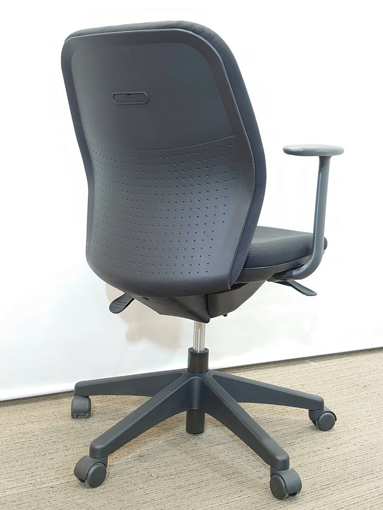 【送料無料 地域限定】 5脚セット ウチダ シエルト OAチェア オフィスチェア デスクチェア 事務チェア PCチェア 肘つき 【中古オフィス家具】【中古】 - 画像 (7)