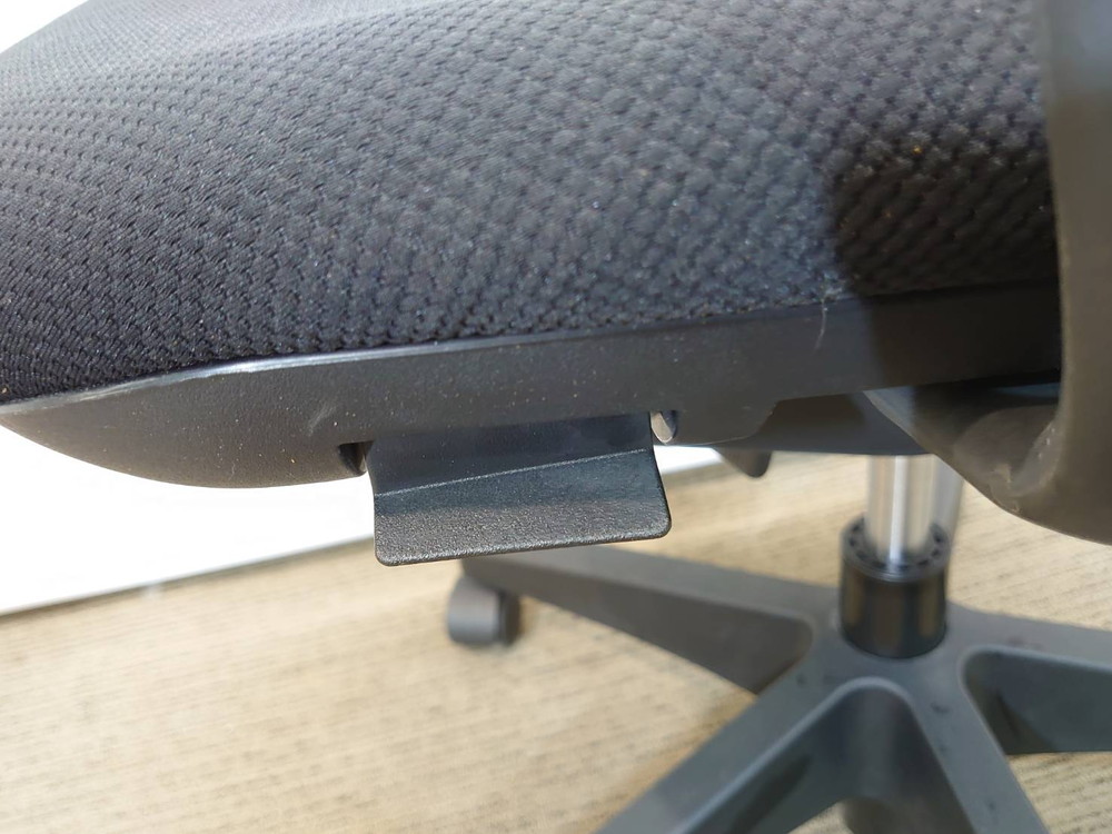 【送料無料 地域限定】 5脚セット ウチダ シエルト OAチェア オフィスチェア デスクチェア 事務チェア PCチェア 肘つき 【中古オフィス家具】【中古】 - 画像 (3)