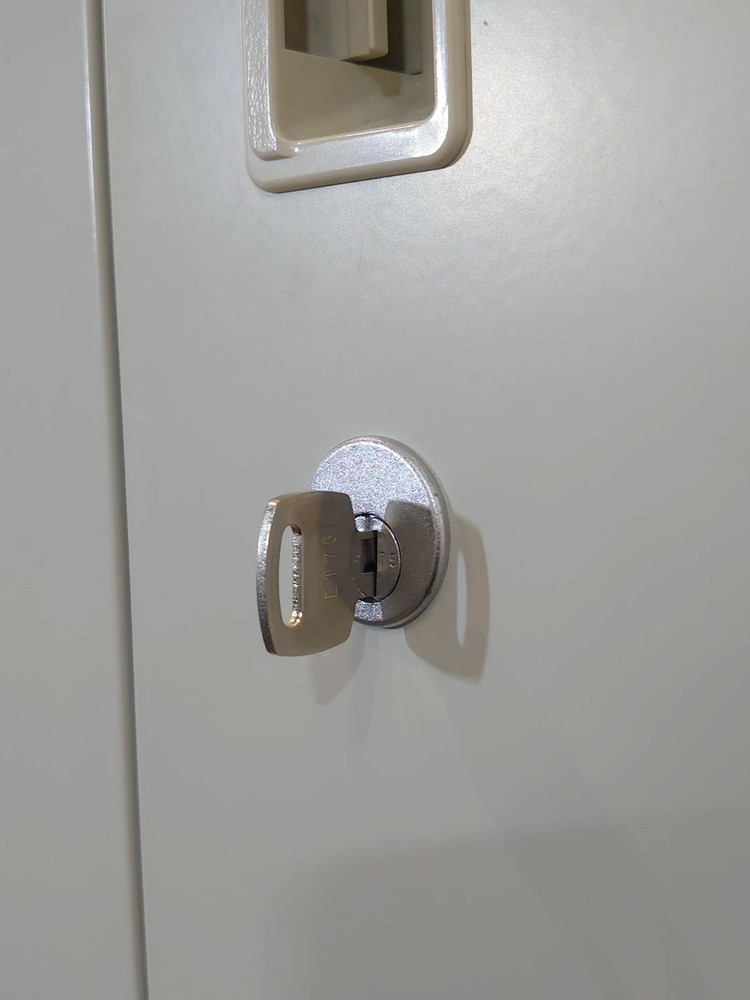 【大量入荷 国産書庫】生興 上下書庫 両開き書庫 ラテラル書庫 キャビネット ユニット書庫 本棚 書棚【中古オフィス家具】【中古】 - 画像 (6)