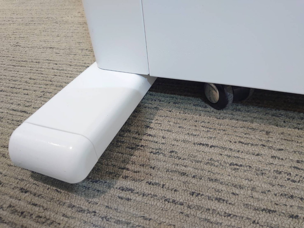 喫煙台 キャスター付き スモーキングスタンド 喫煙カウンター 喫煙コーナー 分煙 分煙対策 三菱 【送料無料 東京地区限定】分煙機 三菱電機 BS-C13C スモークダッシュ カウンタータイプ 喫煙 【中古オフィス家具】【中古】 - 画像 (9)