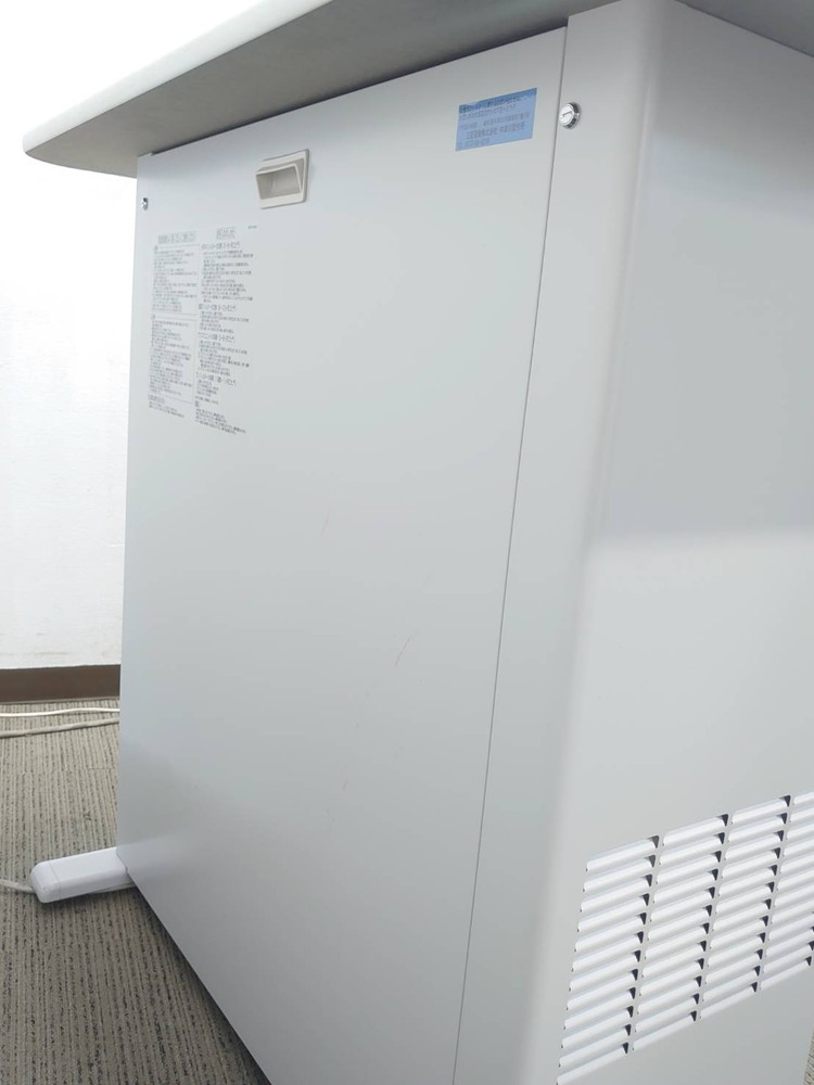 喫煙台 キャスター付き スモーキングスタンド 喫煙カウンター 喫煙コーナー 分煙 分煙対策 三菱 【送料無料 東京地区限定】分煙機 三菱電機 BS-C13C スモークダッシュ カウンタータイプ 喫煙 【中古オフィス家具】【中古】 - 画像 (10)