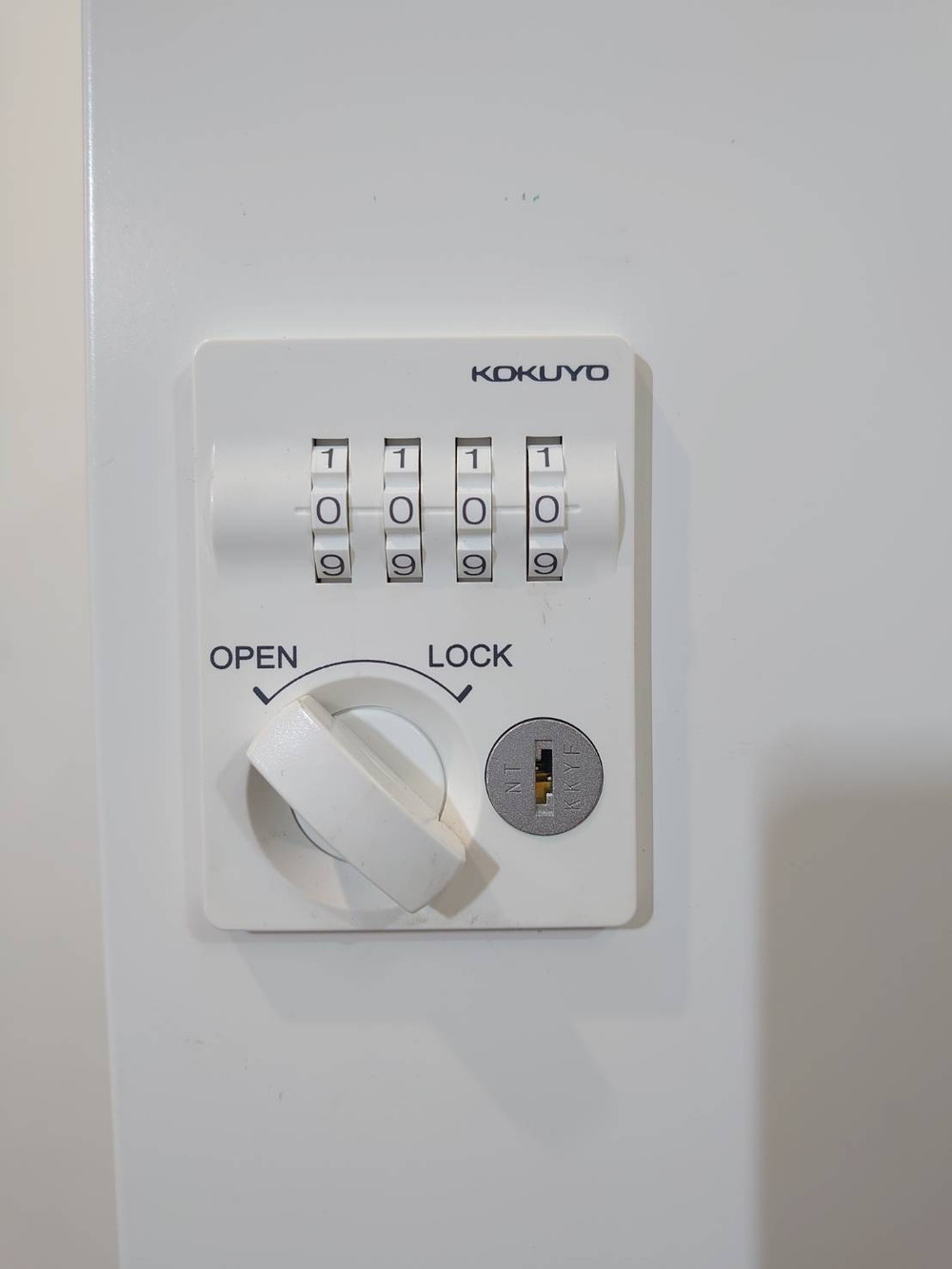 6人用 パーソナルロッカー 投函口付き メールボックス 貴重品ロッカー ダイヤル錠タイプ【中古オフィス家具】【中古】 - 画像 (6)