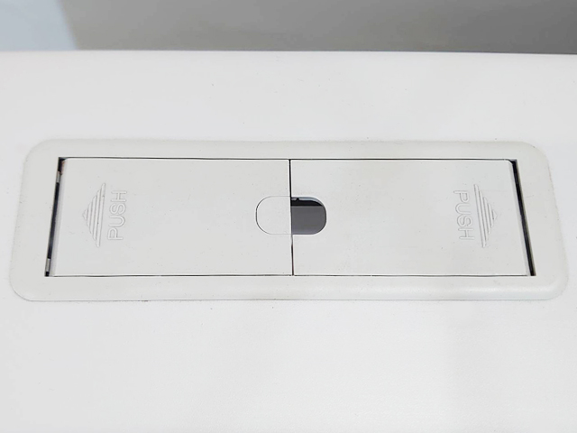 【中古】 両袖机 オフィスデスク 両袖デスク 鍵付き コードホール付き W1400×D700×H700 事務机 事務デスク イトーキ CZ 国産 【中古オフィス家具】 - 画像 (4)