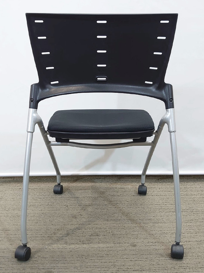 【送料無料 東京地区限定】【120脚入荷】 100脚セット イトーキ マノス 会議チェア ミーティングチェア 平行スタックチェア 会議椅子 会議イス スタッキングチェア スタックチェア ネスタブルチェア ネスティングチェア ITOKI MANOSS 【中古オフィス家具】【中古】 - 画像 (6)