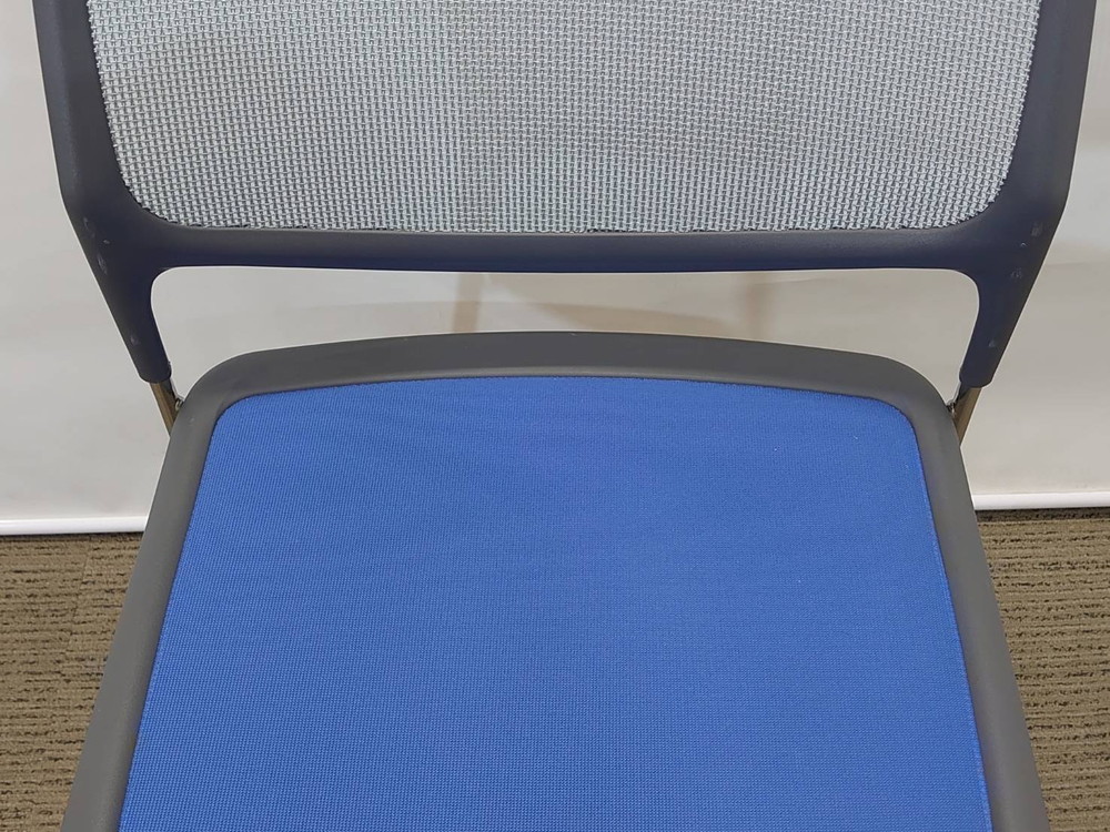 会議用チェア 会議椅子 ミーティング用チェア 会議用椅子 会議イス 多目的チェア メッシュチェア アクソナ 国産 【送料無料 東京地区限定】26脚セット axona AICHI ミーティングチェア 会議チェア スタッキングチェア スタックチェア【中古オフィス家具】【中古】 - 画像 (6)
