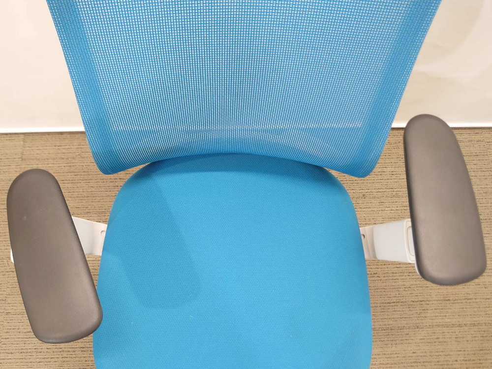 【送料無料 地域限定】オフィスチェア デスクチェア メッシュチェア ハイバックチェア OAチェア PCチェア 肘付き 事務チェア キャスターチェア コクヨ KOKUYO ミトラ Mitra 国産 【中古】 - 画像 (12)