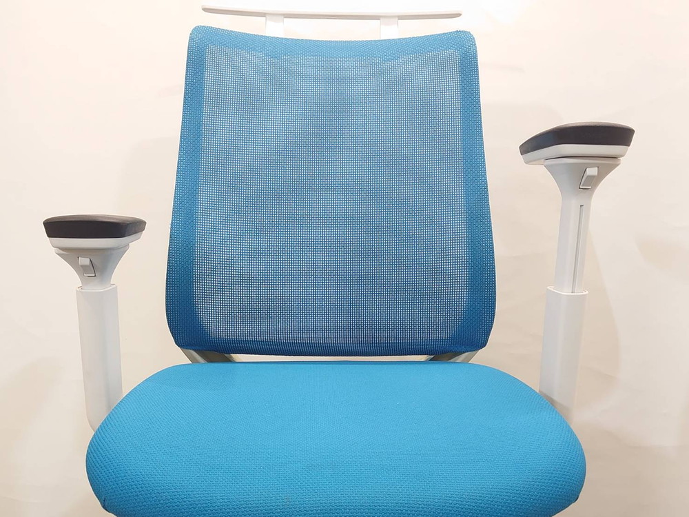 【送料無料 地域限定】オフィスチェア デスクチェア メッシュチェア ハイバックチェア OAチェア PCチェア 肘付き 事務チェア キャスターチェア コクヨ KOKUYO ミトラ Mitra 国産 【中古】 - 画像 (9)