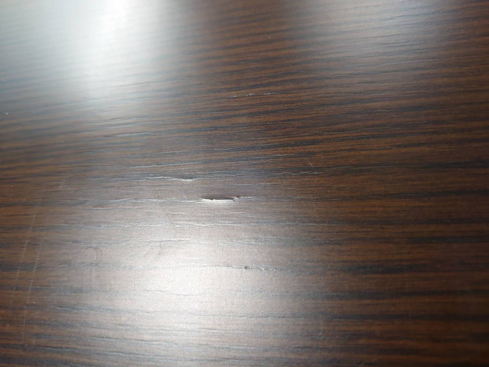 【送料無料 東京地区限定】 役員家具4点セット ガラス書庫 ワードローブ 両開き書庫×2台【中古オフィス家具】【中古】 - 画像 (10)