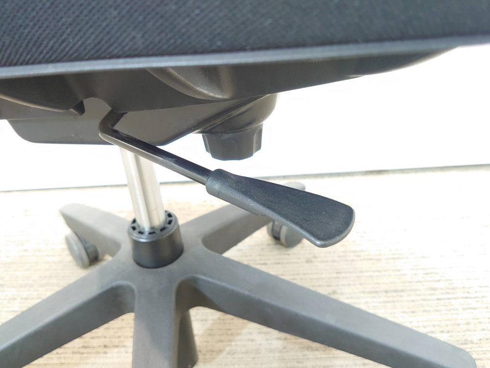 オフィスチェア デスクチェア エグゼクティブチェア キャスターチェア 肘付き PCチェア OAチェア ウチダ エポチェア 【中古オフィス家具】【中古】 - 画像 (6)