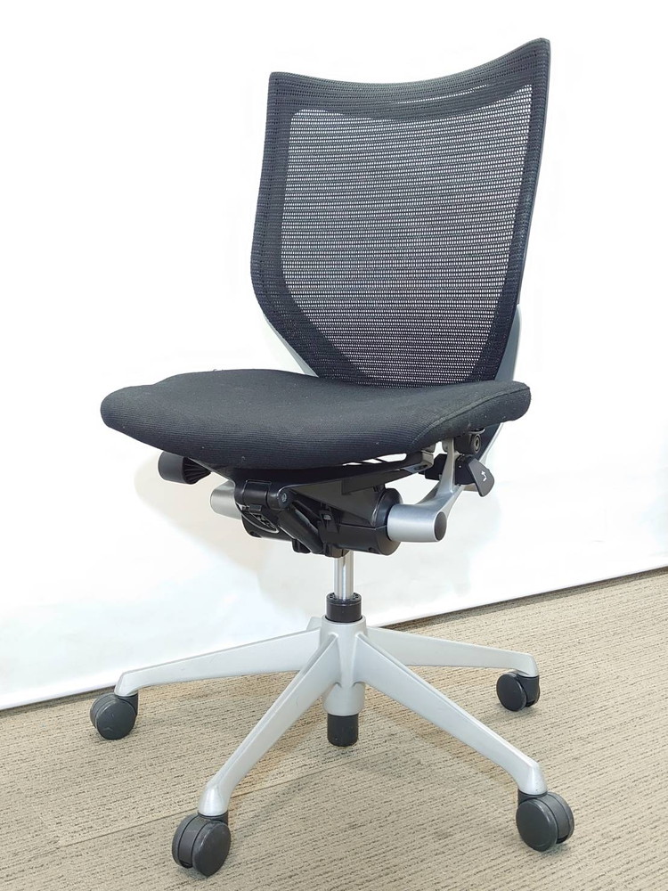 【送料無料 地域限定】 訳あり特価 10脚セット オカムラ バロン Baron オフィスチェア デスクチェア メッシュチェア エグゼクティブチェア マネジメントチェア 事務チェア 【中古オフィス家具】【中古】 - 画像 (2)