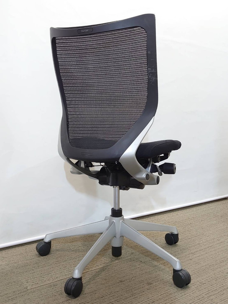 【送料無料 地域限定】 訳あり特価 10脚セット オカムラ バロン Baron オフィスチェア デスクチェア メッシュチェア エグゼクティブチェア マネジメントチェア 事務チェア 【中古オフィス家具】【中古】 - 画像 (3)