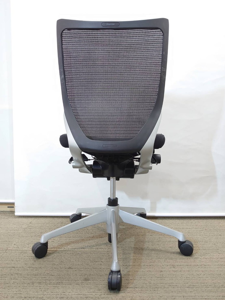 【送料無料 地域限定】 訳あり特価 10脚セット オカムラ バロン Baron オフィスチェア デスクチェア メッシュチェア エグゼクティブチェア マネジメントチェア 事務チェア 【中古オフィス家具】【中古】 - 画像 (4)