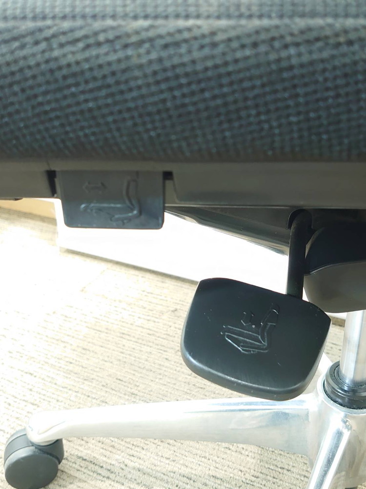 【送料無料 地域限定】オカムラ フィーゴ オフィスチェア デスクチェア 肘付き PCチェア OAチェア 事務チェア キャスターチェア 事務イス 国産 【中古オフィス家具】【中古】 - 画像 (10)