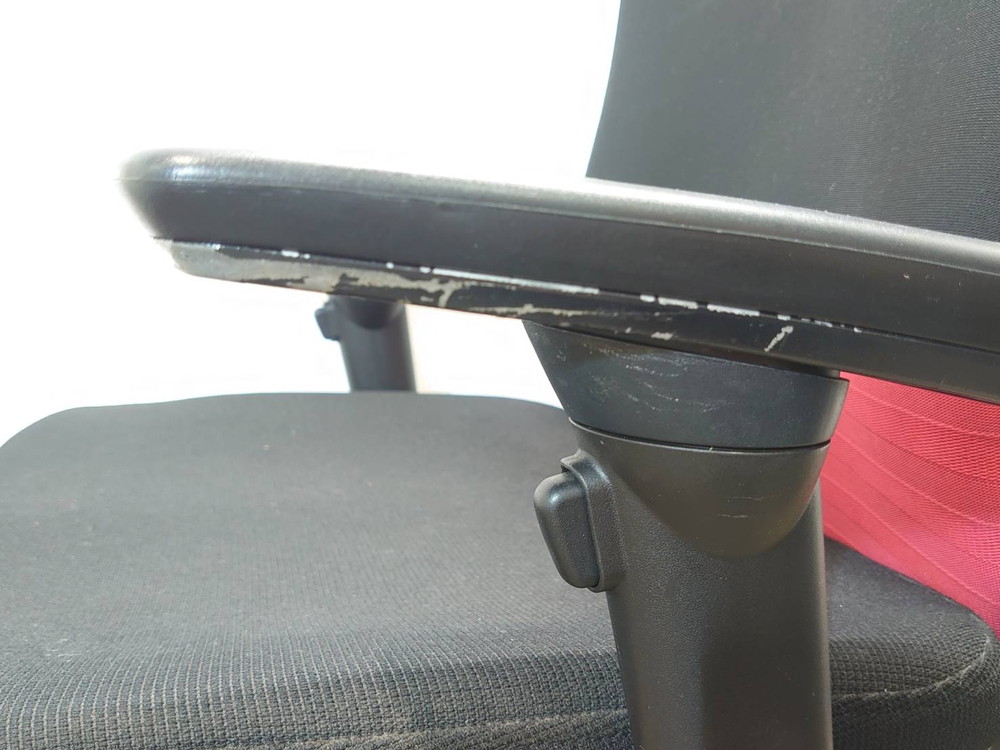 【送料無料 地域限定】オカムラ フィーゴ オフィスチェア デスクチェア 肘付き PCチェア OAチェア 事務チェア キャスターチェア 事務イス 国産 【中古オフィス家具】【中古】 - 画像 (11)