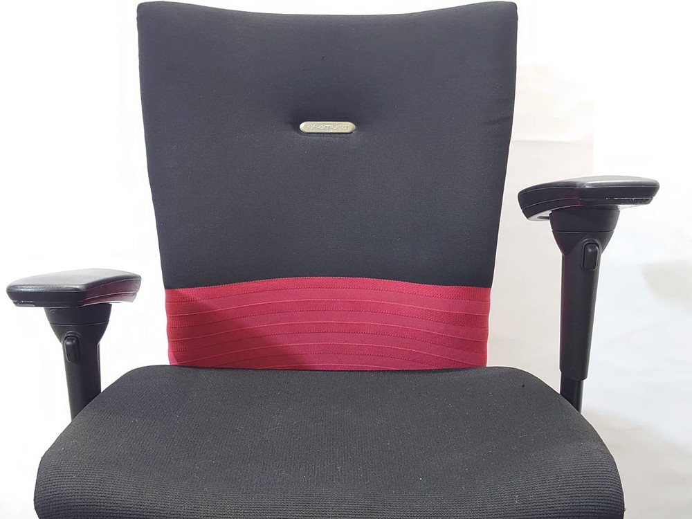 【送料無料 地域限定】オカムラ フィーゴ オフィスチェア デスクチェア 肘付き PCチェア OAチェア 事務チェア キャスターチェア 事務イス 国産 【中古オフィス家具】【中古】 - 画像 (6)