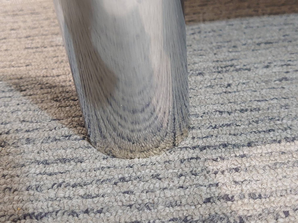 【送料無料 東京地区限定】 応接セット 3点セット 2人掛けソファ テーブル 役員 会議 応接ソファ ガラステーブル 応接家具 ソファ 【中古オフィス家具】【中古】 - 画像 (10)