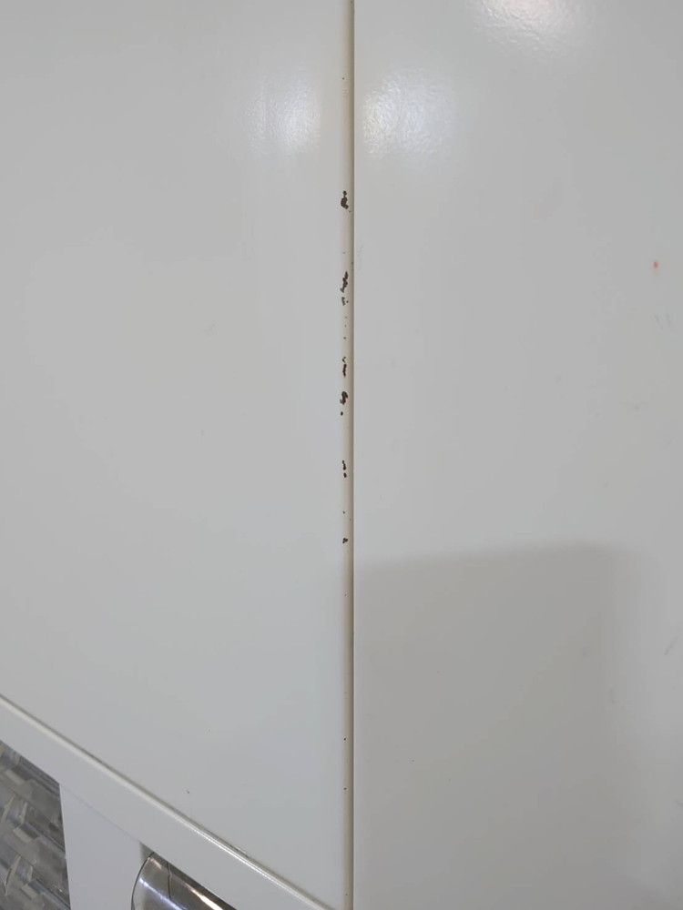 上下書庫 ユニット書庫 両開き書庫 クリスタルキャビネット 保管庫 収納庫 本棚 書棚 スチールキャビネット スチール書庫 上下セット書庫【中古オフィス家具】【中古】 - 画像 (7)