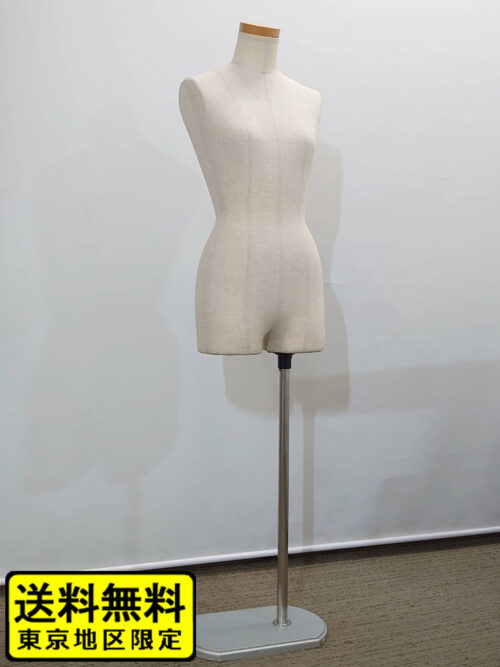 【送料無料 東京地区限定】 トルソー マネキン ボディ 女性用 レディース 立体裁断 アパレル パタンナー 店舗用品 展示 ディスプレイ 衣装 洋裁 業務用 【中古オフィス家具】【中古】