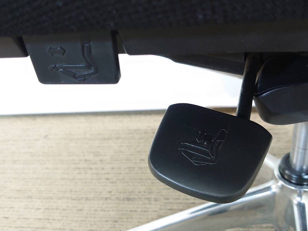 【送料無料 地域限定】4脚セット オフィスチェア メッシュチェア デスクチェア 事務チェア キャスターチェア PCチェア OAチェア オカムラ フィーゴ 【中古オフィス家具】【中古】 - 画像 (7)