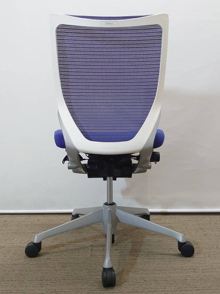 【送料無料 地域限定】 4脚セット オカムラ バロン Baron オフィスチェア デスクチェア メッシュチェア 事務チェア PCチェア OAチェア okamura CP33DW FEF4 【中古オフィス家具】【中古】 - 画像 (6)